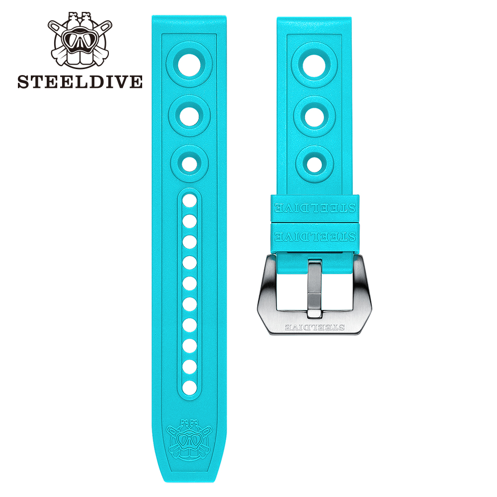 Seiko Watch Prospex - Rubber Strap 20mm Replacement Watch bands