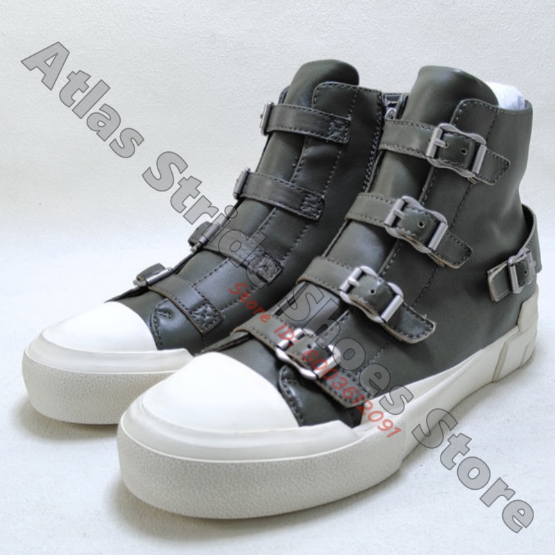Contrast High Top Sneakers Mul - Mesh Strap Metal review and price