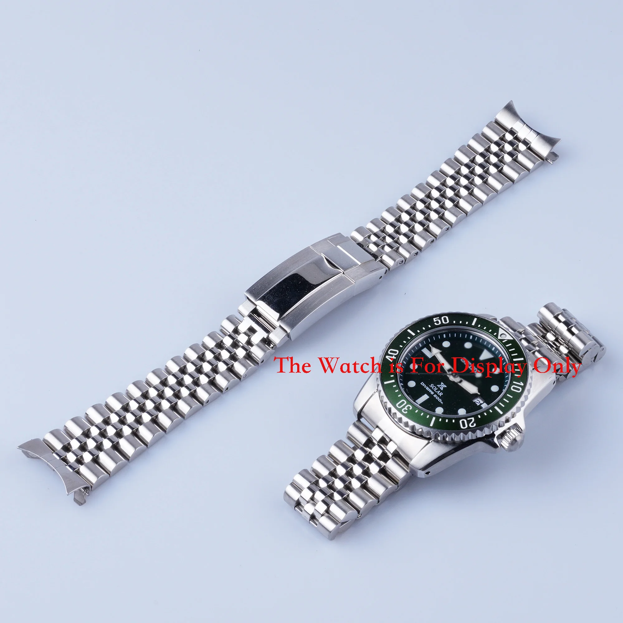 Rolamy 20mm Sliver Hollow Curv - Seiko Watch Prospex review and price