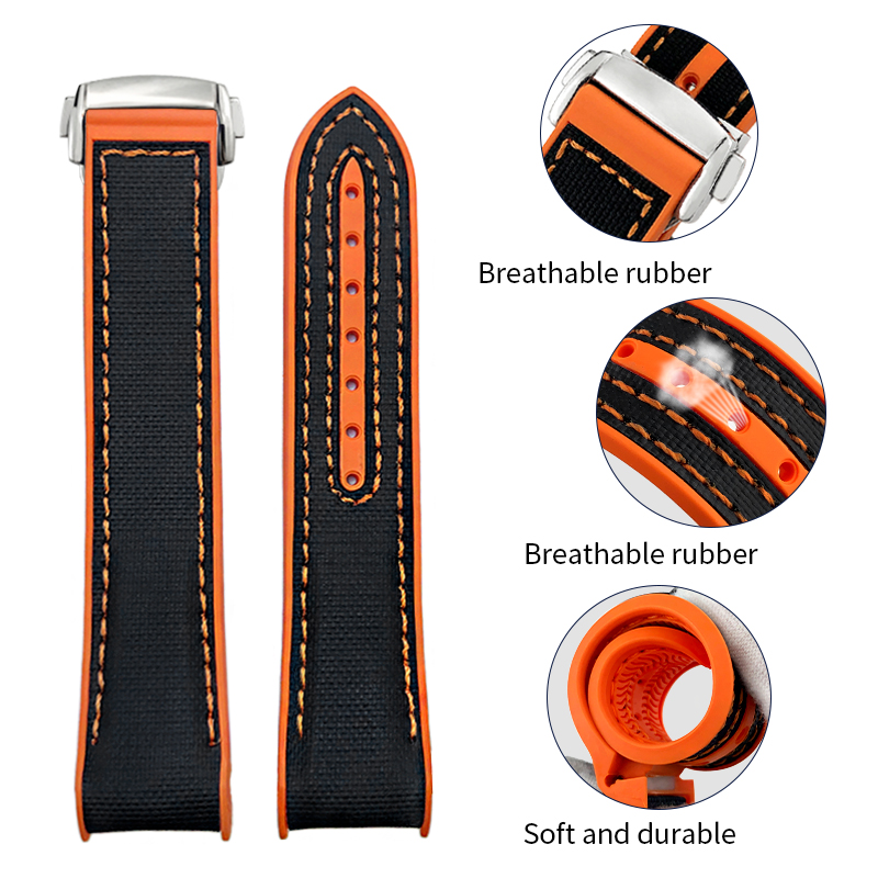 High Quality Nylon Rubber Watc - Omega Watch Seamaster review and price