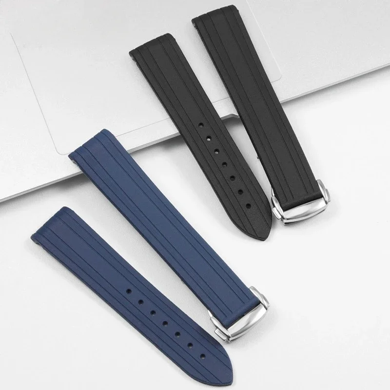 20mm Curved End Rubber Silicon - Omega Watch Seamaster review and price