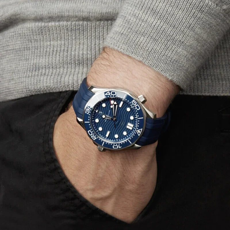 20mm Curved End Rubber Silicon - Omega Watch Seamaster review and price