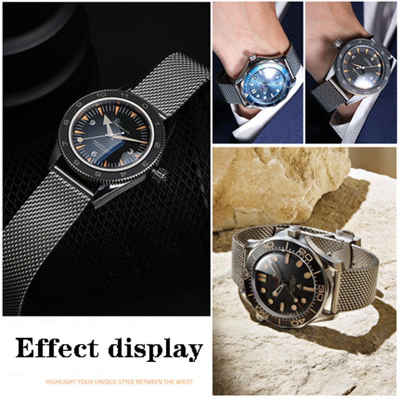 20mm 22mm solid Stainless Stee - Omega Watch Seamaster review and price