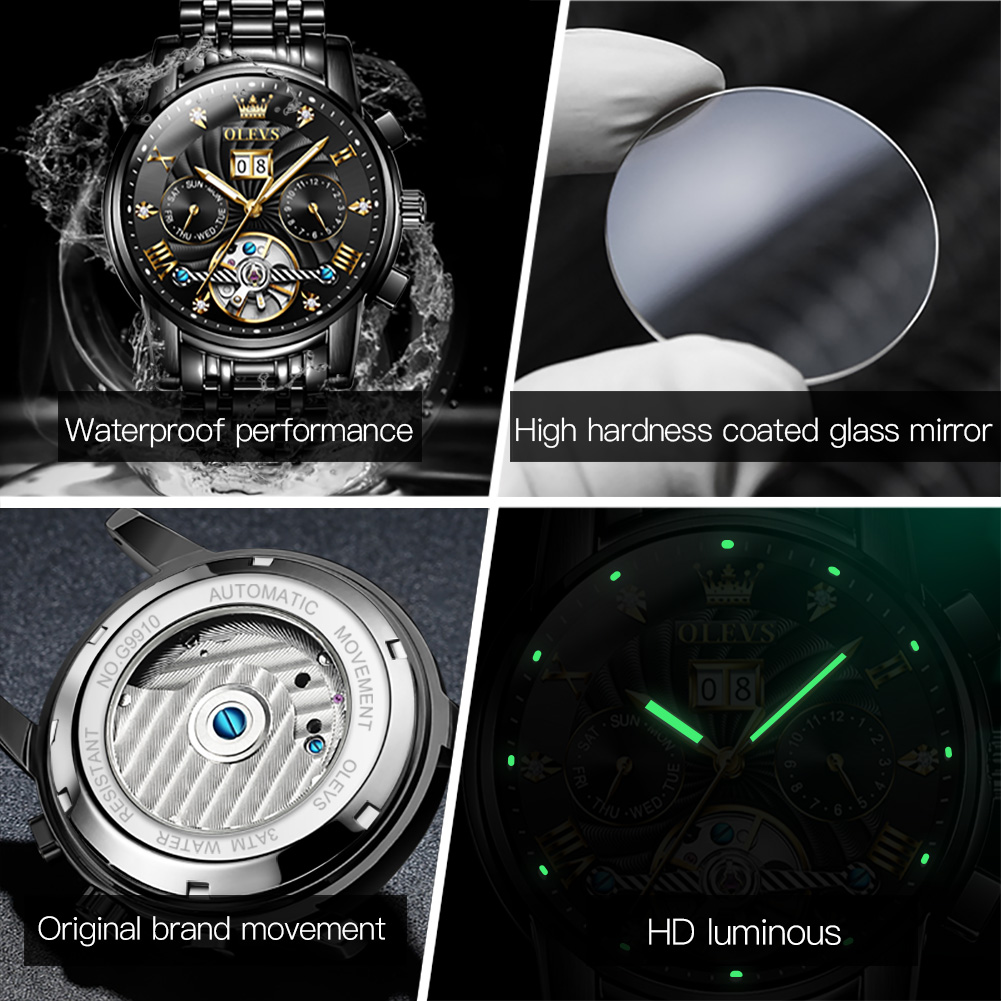 OLEVS Classic Men's Watches To - Rolex Watch Datejust review and price