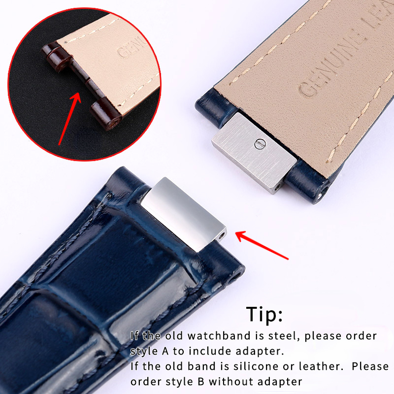 25X13mm notch Genuine Leather  - Patek Philippe Watch Nautilus review and price
