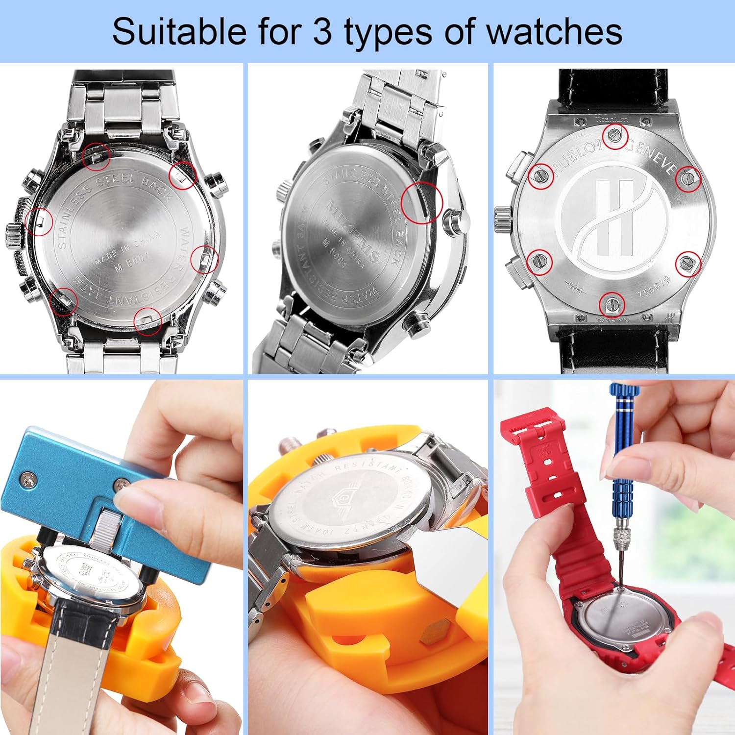 32 pcs Watch Battery Replaceme - Spring Bar Tool Set review and price