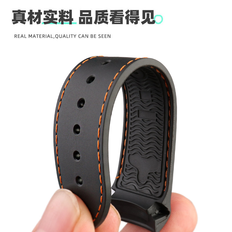 22mm silicone strap For Omega  - Omega Watch Seamaster review and price