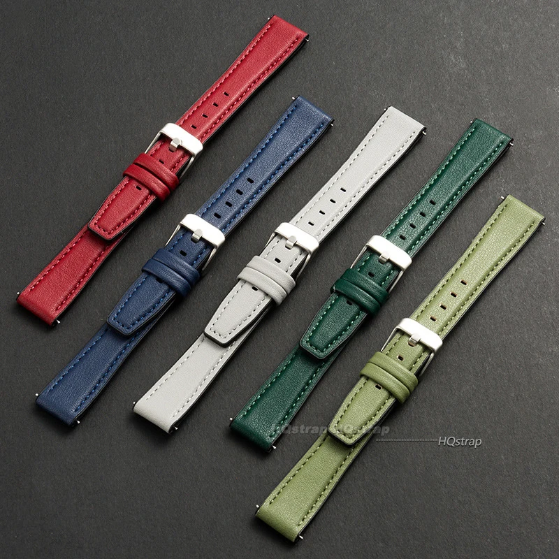 Ultra-thin Leather Watch Band  - Suede Strap Watch review and price