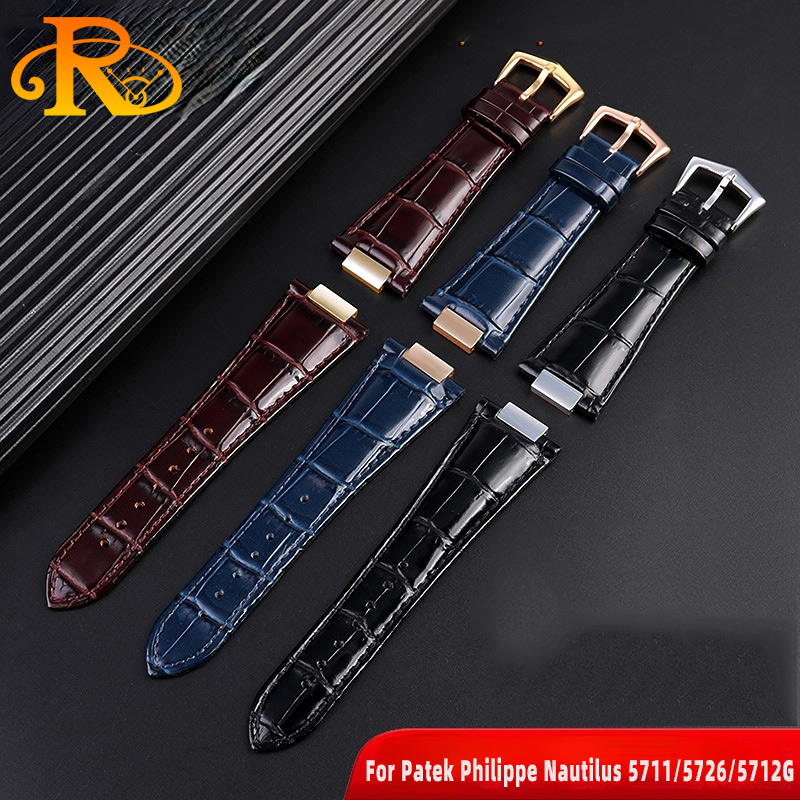 25X13mm notch Genuine Leather  - Patek Philippe Watch Nautilus review and price