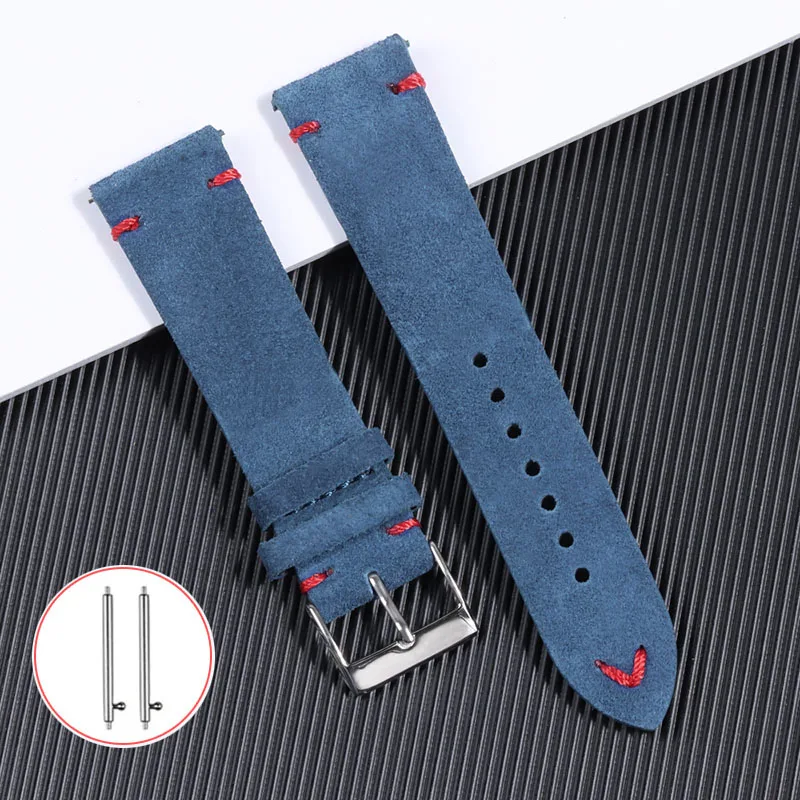 18mm 20mm 22mm High Quality Su - Suede Strap Watch review and price